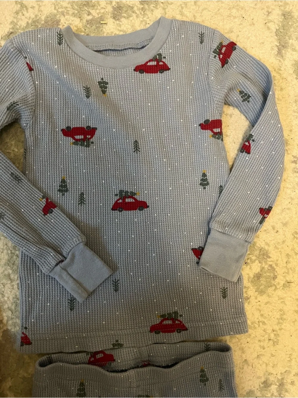 Carter’s Comfy Soft Christmas Holiday Pajamas- Set of 2